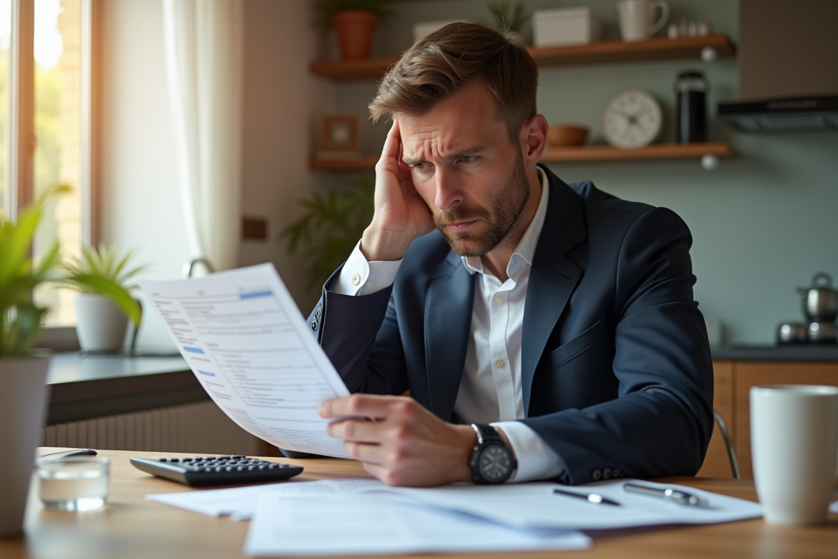Calcul de la perte de salaire suite à un arrêt maladie de 3 mois